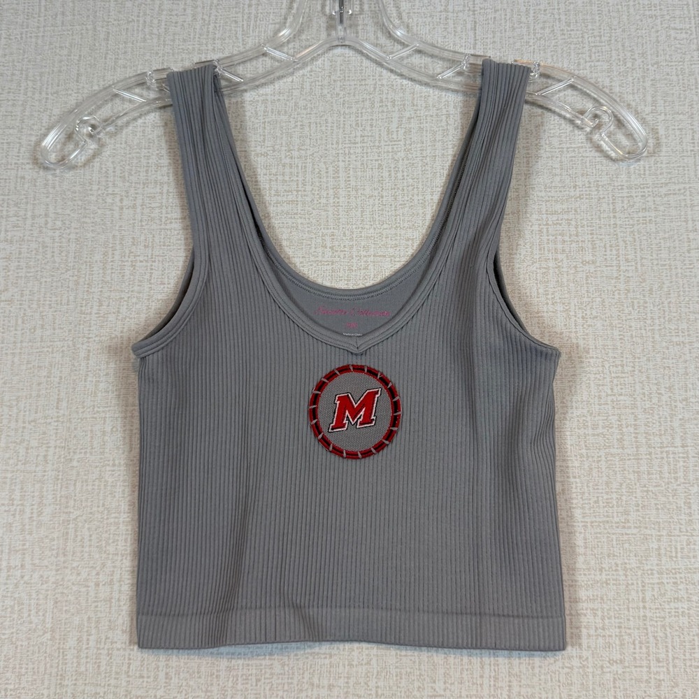 MARIST UNIVERSITY‎ Patch Crop Tank Top One Size O/S Frankie the Fox Marist Merch